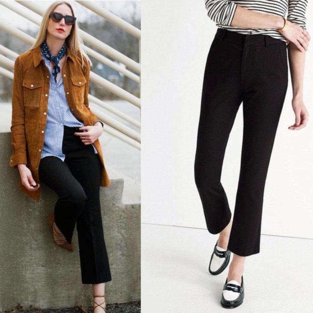 J. Crew Teddie Slim Kick Flare Cropped Pants 2